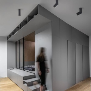 Spot aplicat ajustabil design modern BOSTON negru 85364 universul-luminii.ro