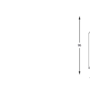 Spot aplicat cu protectie umiditate IP44 QUARDIP SL alb - Img 3