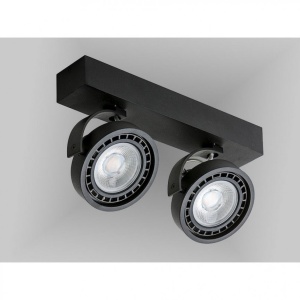 Spot aplicat directionabil JERRY 2 negru ZZ AZ1370 - Img 1