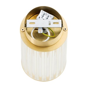 Spot aplicat elegant realizat din alama Hampton 145124 universul-luminii.ro