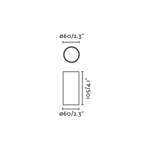 Spot aplicat pentru tavan si plafon design modern STAN aluminiu/negru - Img 5