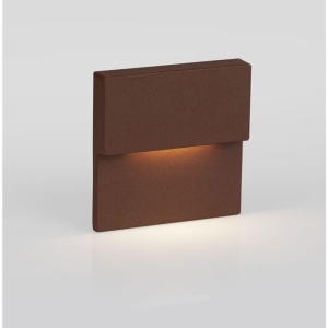 Spot aplicat perete exterior LED 2700K IP65 DAN corten - Img 6