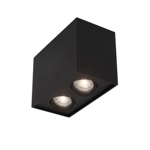 Spot aplicat tavan ajustabil RENDE 2L negru - Img 1