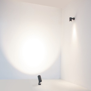 Spot directionabil pentru iluminat exterior, IP65 E235 15W grafit