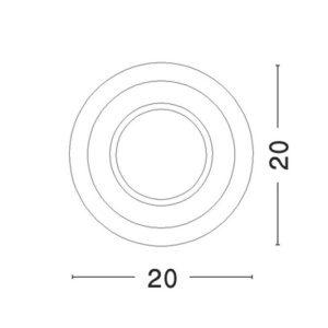 Spot incastrabil design modern Vitale alb 129544 universul-luminii.ro