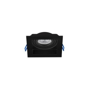 Spot incastrabil directionabil GU10 EIRIAM, negru