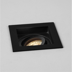 Spot incastrabil directionabil GU10 EIRIAM, negru 155984 universul-luminii.ro