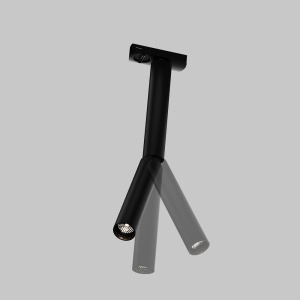 Spot LED, accesoriu pentru sinele monofazate Unity, Dual negru - Img 9