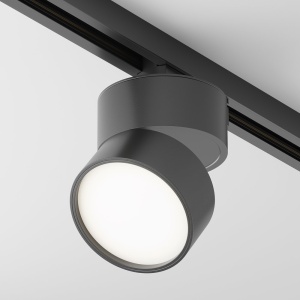 Spot LED, accesoriu pentru sinele monofazate Unity, Onda negru 4000K - Img 2