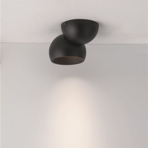 Spot LED aplicat aluminiu LUSA negru - Img 5