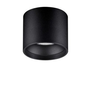 Spot LED aplicat diametru 11cm ANETO negru, NVL-9030772 - Img 1