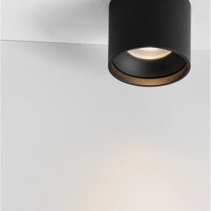 Spot LED aplicat diametru 11cm ANETO negru, NVL-9030772 - Img 6