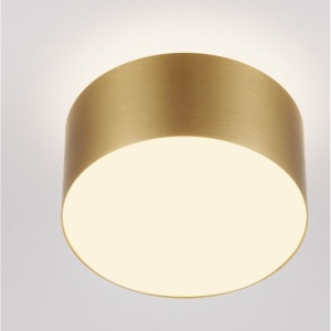 Spot LED aplicat diametru 14cm OZEN auriu, NVL-9695172 - Img 5