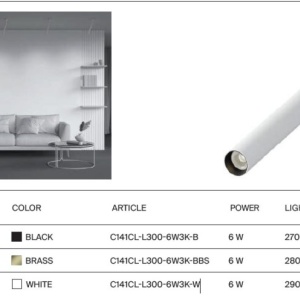 Spot LED aplicat directionabil Focus T alb 226094 universul-luminii.ro
