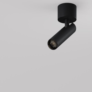 Spot LED aplicat directionabil stil minimalist Focus T negru - Img 3