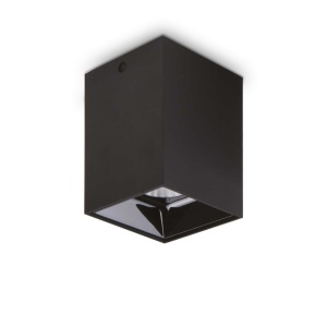 Spot LED aplicat modern Nitro pl square d10 negru - Img 1