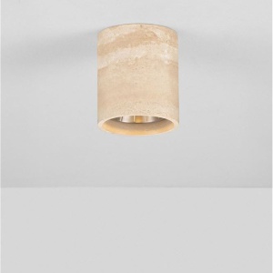 Spot LED aplicat pentru exterior din travertin IP65 Balma 251314 universul-luminii.ro