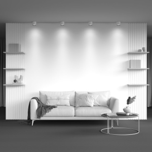 Spot LED aplicat, plafoniera design tehnic Alfa alb, negru 10cm 120194 universul-luminii.ro