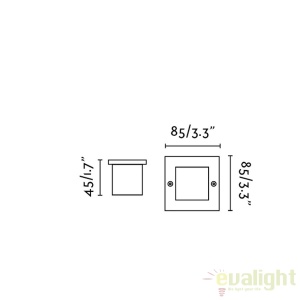 Spot LED incastrabil de exterior cu protectie IP65 FROL 70135 66184 universul-luminii.ro