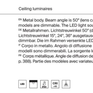 Spot LED incastrabil design tehnic FOCUS 3000K alb 227634 universul-luminii.ro