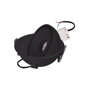 Spot LED Incastrabil Directionabil Design Modern, Vector 10w negru