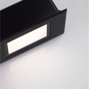 Spot LED incastrabil exterior, ambiental, IP65, RUDY negru 244404 universul-luminii.ro