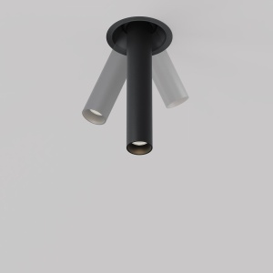 Spot LED incastrabil rotativ retractabil Focus T negru - Img 6