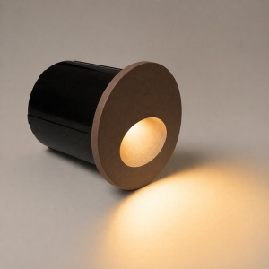 Spot LED incastrabil scari exterior IP65 NOOK cafeniu - Img 3