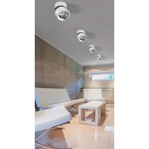 Spot LED modern aplicat tavan/plafon SCORPIO alb - Img 3