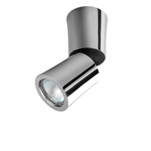 Spot modern directionabil aplicat tavan/plafon LINO crom - Img 1