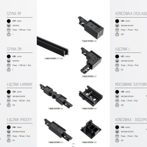 Spot pe sina NET PLUS azur / Accesoriu pentru sinele trifazate ARGON T-RACK - Img 5