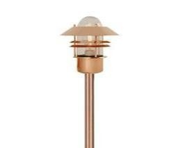 Stalp exterior H-92cm, IP54, Blokhus cupru 25078030NL