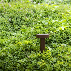Stalp LED iluminat exterior IP65 ESPO H-35cm maro rustic - Img 3