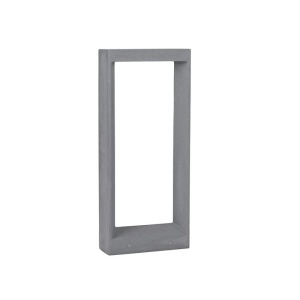 Stalp LED mediu pentru exterior design modern IP65 Cairo gri