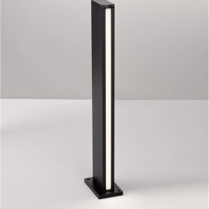 Stalp LED mic pentru exterior design modern IP54 Minot negru 219174 universul-luminii.ro
