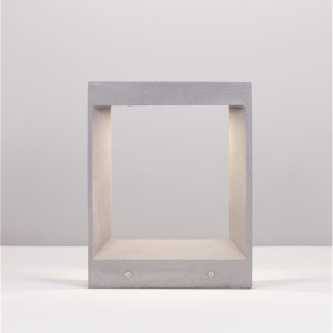 Stalp LED mic pentru exterior design modern IP65 Cairo gri 129854 universul-luminii.ro