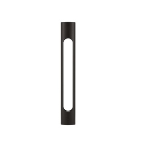 Stalp LED mic pentru exterior design modern IP65 Ellery negru H-60cm