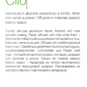 Stalp modern de exterior cu protectie IP44 CLIO PT2 alb 147086 54564 universul-luminii.ro