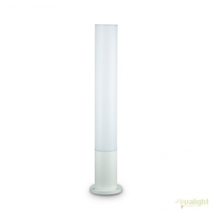 Stalp modern de exterior cu protectie IP44 EDO OUTDOOR PT1 ROUND alb 135755