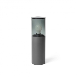 Stalp pentru iluminat exterior IP65 KILA H-40cm fumuriu