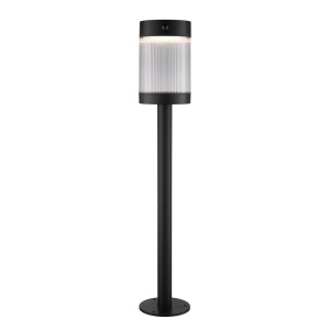 Stalp solar cu senzor de miscare, protectie IP44, Coupar negru