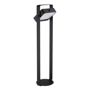 Stalp solar cu senzor de miscare, protectie IP44, Saulio negru 167484 universul-luminii.ro