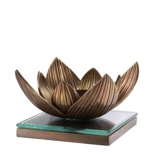 Suport lumanare, obiect decorativ design LUX Lotus - Img 5
