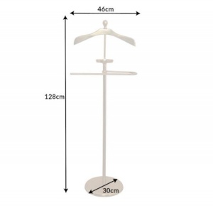 Suport pentru haine Herrendiener 128cm auriu - Img 6