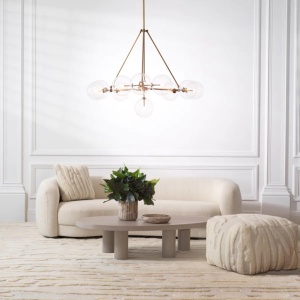 Taburete design LUX Zenon, Ivory - Img 2