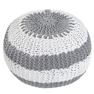 Taburete multifunctional Leeds 50cm gri/ alb A-37337 VC