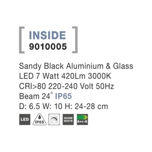 Tarus cu proiector LED iluminat exterior IP65 INSIDE NVL-9010005 79824 universul-luminii.ro