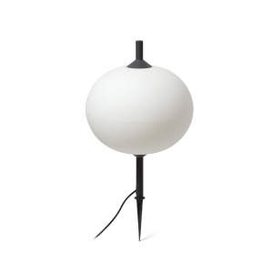 Tarus de iluminat exterior decorativ SAIGON 80/R45 gri/alb