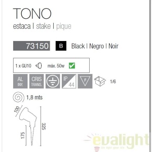 Tarus iluminat exterior IP44 Tono 73150 49304 universul-luminii.ro