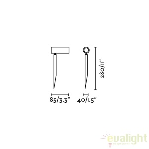 Tarus, proiector cu iluminat LED exterior IP44, SETH II 70227 47644 universul-luminii.ro
